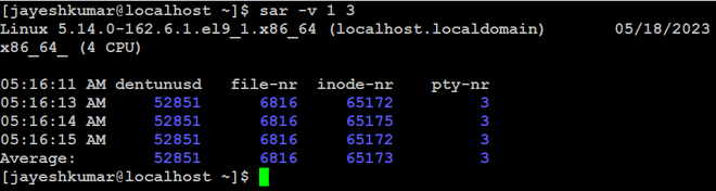 Using Sar Command Linux SAR command in Linux to monitor system performance - GeeksforGeeks