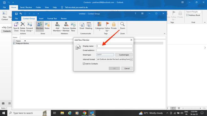 How to Create a Group Email in Outlook: Step by Step Guide - GeeksforGeeks