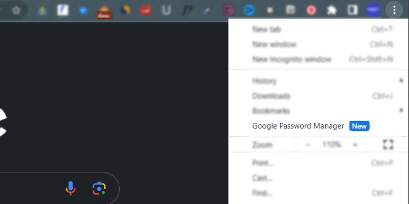 Click-Google-Password-Manager