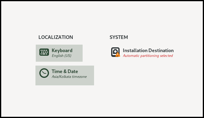 3_GFG_An image showing where you have to select keyboard layout, time and date