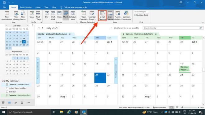 How To Share Outlook Calendar Step By Step Guide GeeksforGeeks
