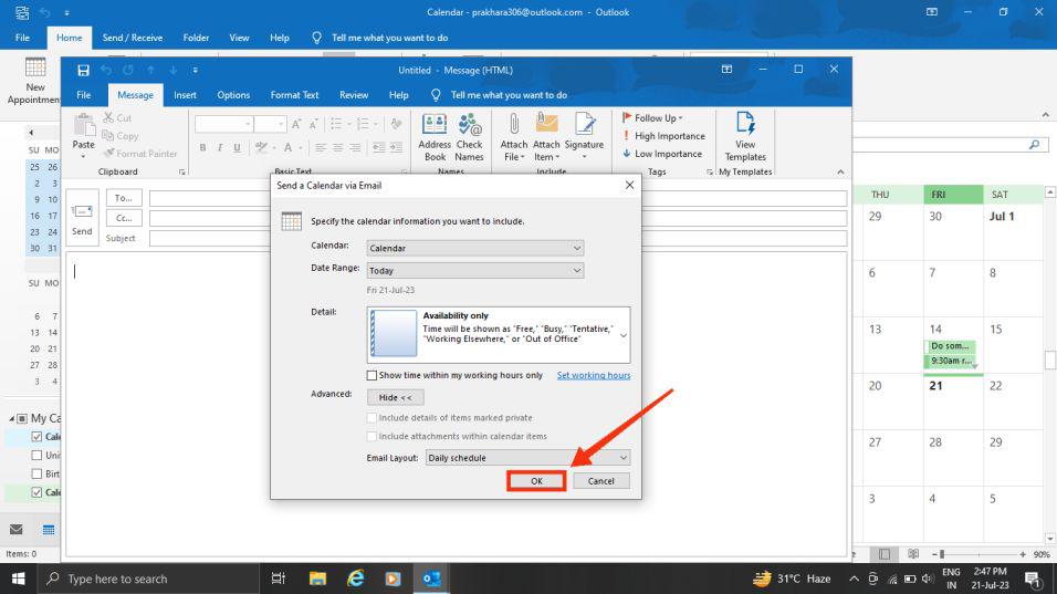 How to Share Your Calendar in Outlook Step by Step Guide