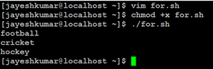 Bash Scripting - For Loop - GeeksforGeeks