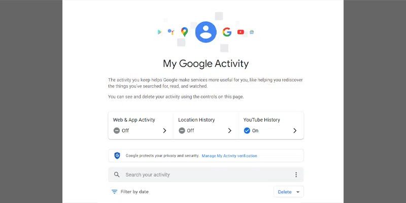 Go-to-Google-My-Activity