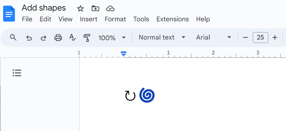 how-to-insert-shapes-in-google-docs-geeksforgeeks