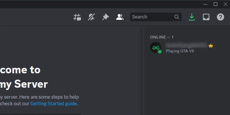 How to Show What You Are Playing on Discord - GeeksforGeeks