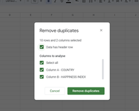 How to Remove Duplicates in Google Sheets - GeeksforGeeks