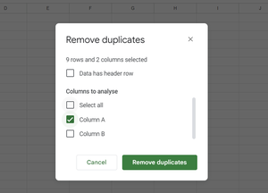 How to Remove Duplicates in Google Sheets - GeeksforGeeks