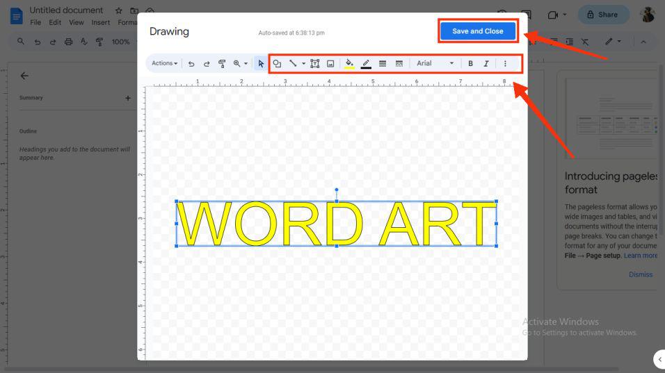 how-to-insert-word-art-in-google-docs-geeksforgeeks