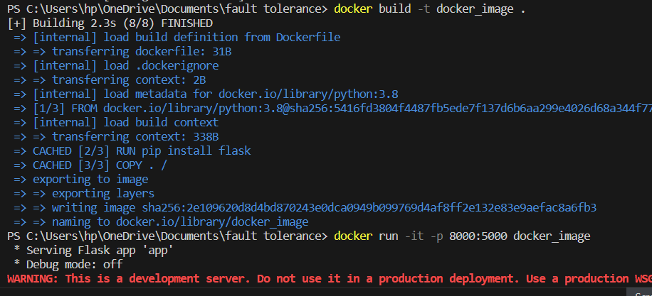 Docker build 