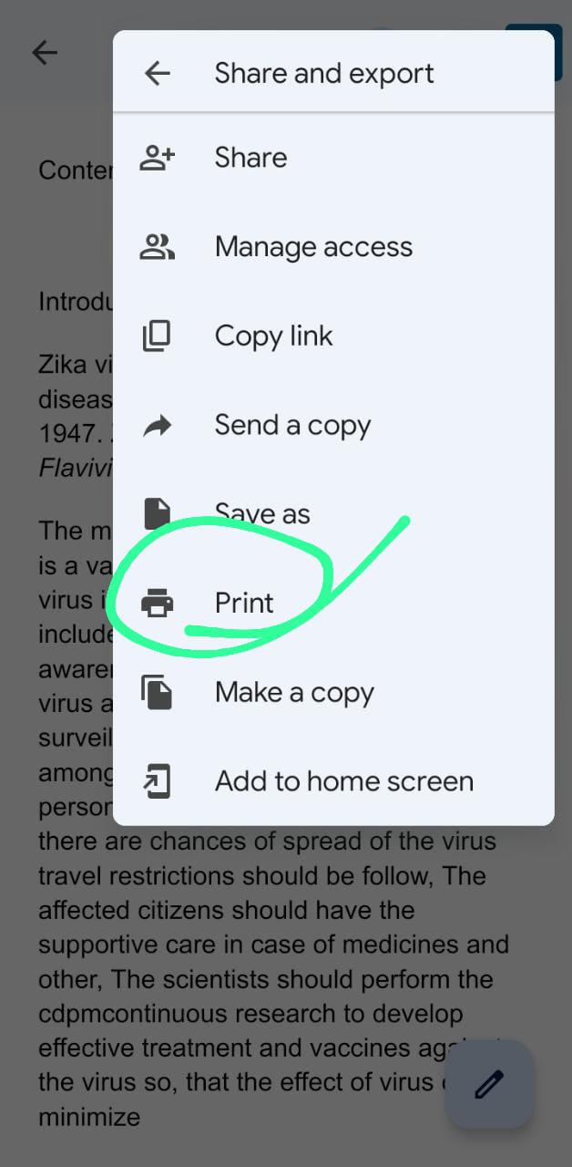 Print as PDF