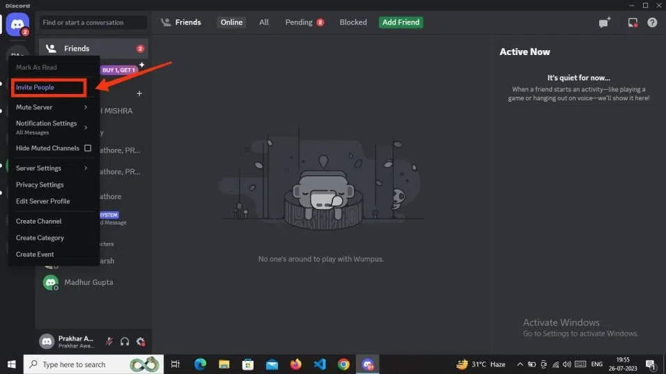 How To Set Discord Link To Never Expire - Geeksforgeeks