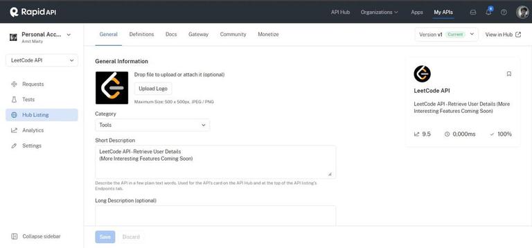 How to Publish Any API on Rapid API Platform ? - GeeksforGeeks