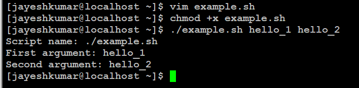 cli arguments