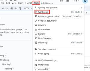 25 Google Docs Tips & Tricks - Hidden Features - GeeksforGeeks