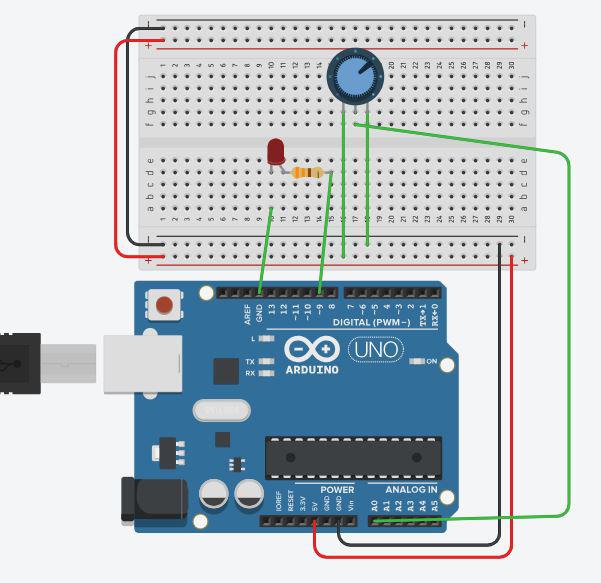 Multiple LEDs Pattern Generation using Arduino Uno