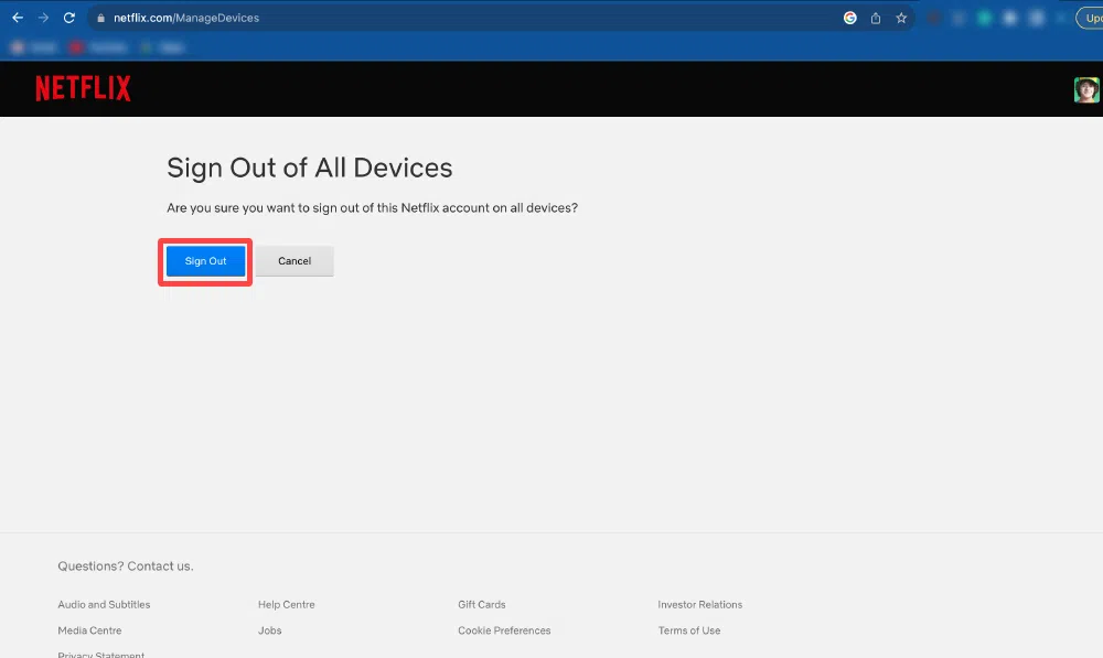 How to Log Out Netflix on All Your Devices (Updated) - GeeksforGeeks