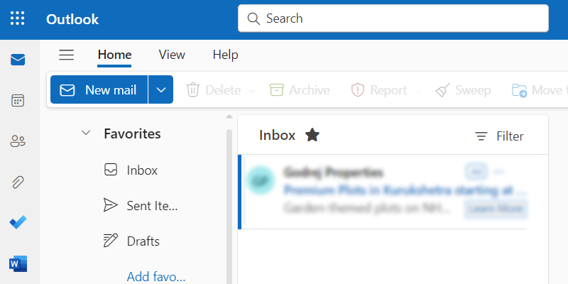 Click-on-New-Email