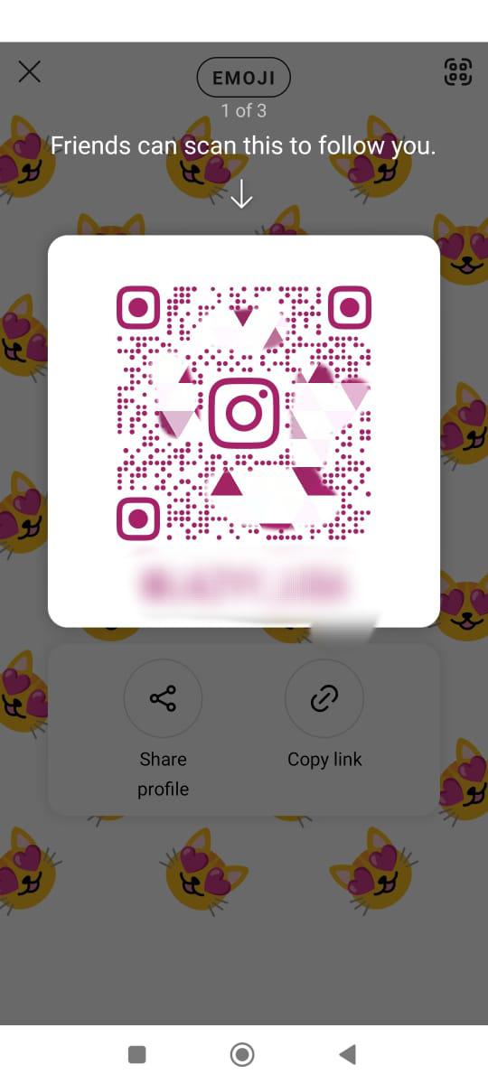 QR Code Sharing