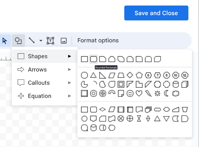 Choosing the Shape