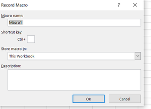 How to Record a Macro in Excel - GeeksforGeeks