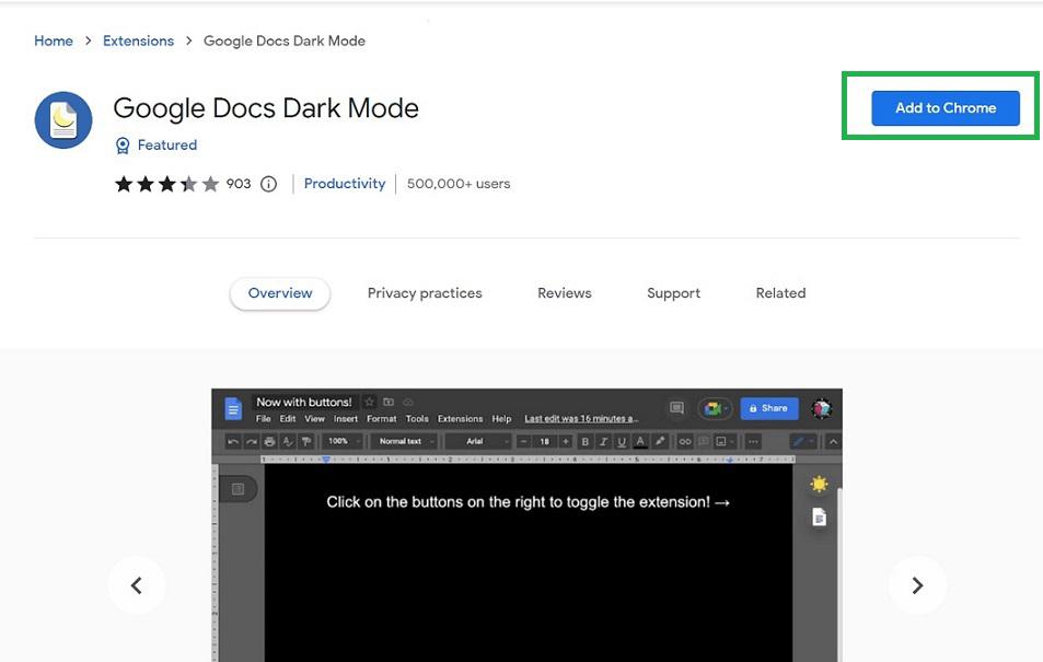 How to Turn on Dark Mode in Google Docs - GeeksforGeeks