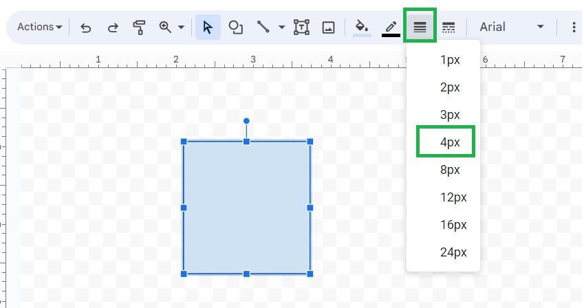 Personalize Online Square With Text & Border Options