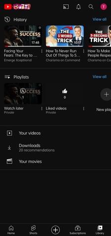 In Playlist, Click on View All option