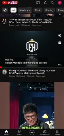 Open YouTube Application