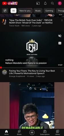 Open YouTube App