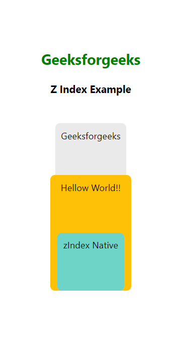 zindex-in-react-native