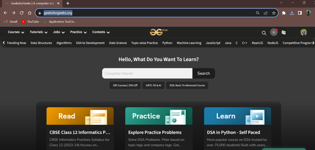 Layout Tab in Google Chrome Browser - GeeksforGeeks