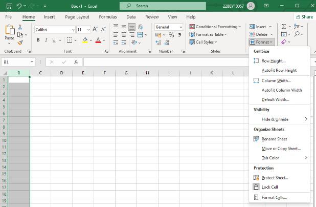 How to Unhide and show Hidden Columns in Excel - GeeksforGeeks