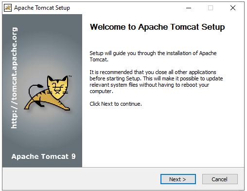 Apache Tomcat Setup.