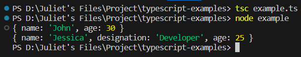 typescript optional property assignment