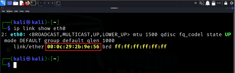 Using IP command