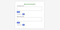 Javascript Program to Build a Morse Code Converter - GeeksforGeeks