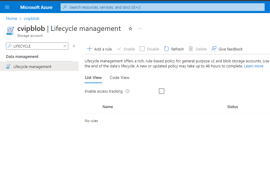 Configure lifecycle management policies