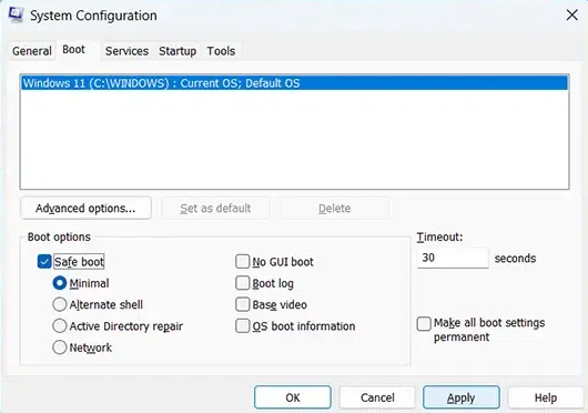 use-system-config-to-boot-windows-10-in-safe-mode