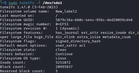 Linux tune2fs command With Examples - GeeksforGeeks