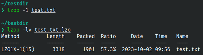 lzop Linux Command - GeeksforGeeks