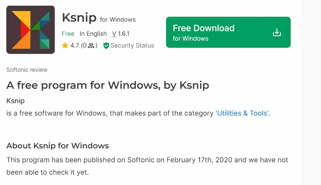 Ksnip- This can be a good alternative to snipping tool in windows 10