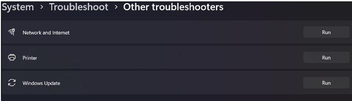 Windows-Troubleshoot