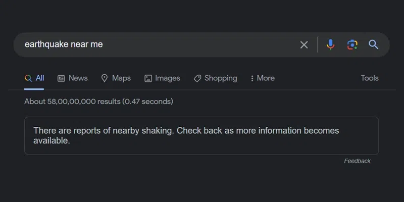 Earthquake-near-me-on-Google