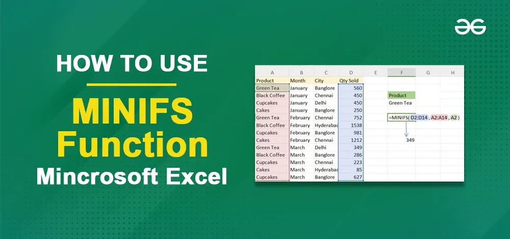 How to Find Range in Microsoft Excel - GeeksforGeeks