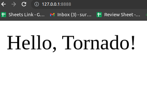 Differences between node.js and Tornado - GeeksforGeeks