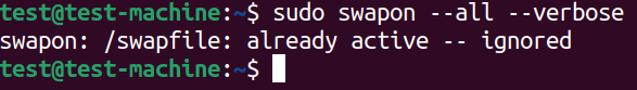 swapon-verbose