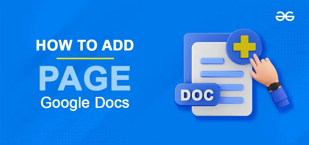 How to Add a Page in Google Docs