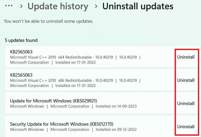 Updates Due How to Fix 0x800f8001 Windows Update Error? - GeeksforGeeks