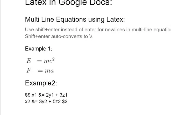 Math Equations - Google Workspace Marketplace